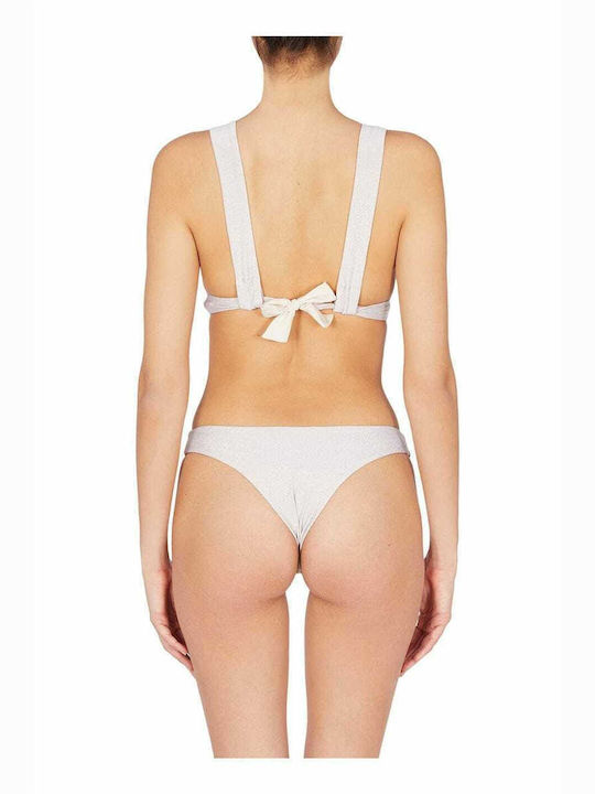 Emporio Armani Set Bikini Brazil Λευκό