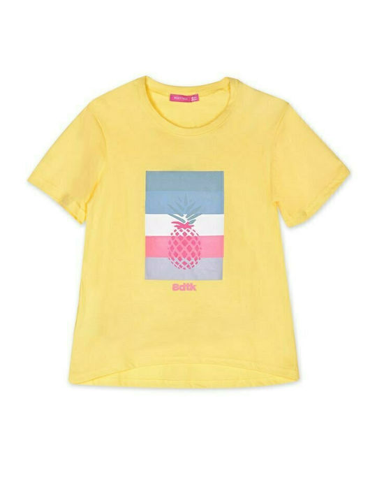 Kids' Set with Shorts Summer 2pcs Yellow