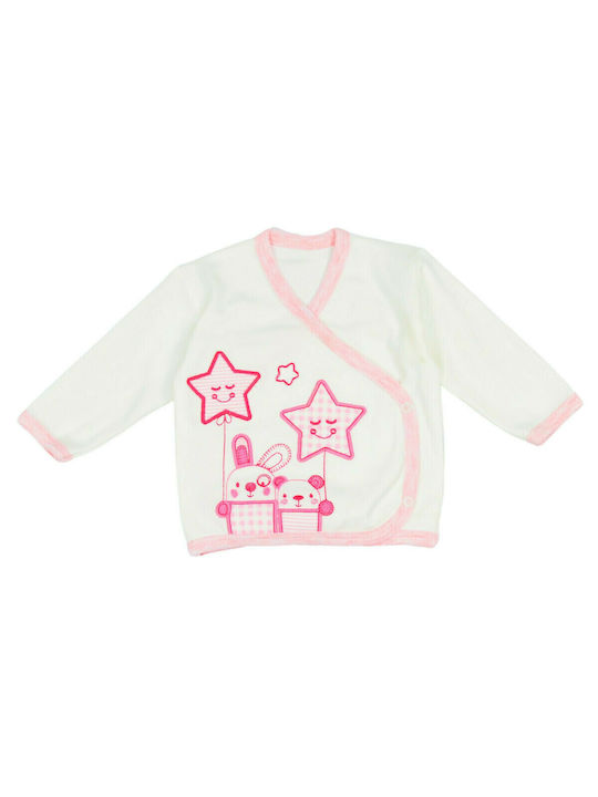 Εβίτα Kids Set with Pants Winter 5pcs Pink