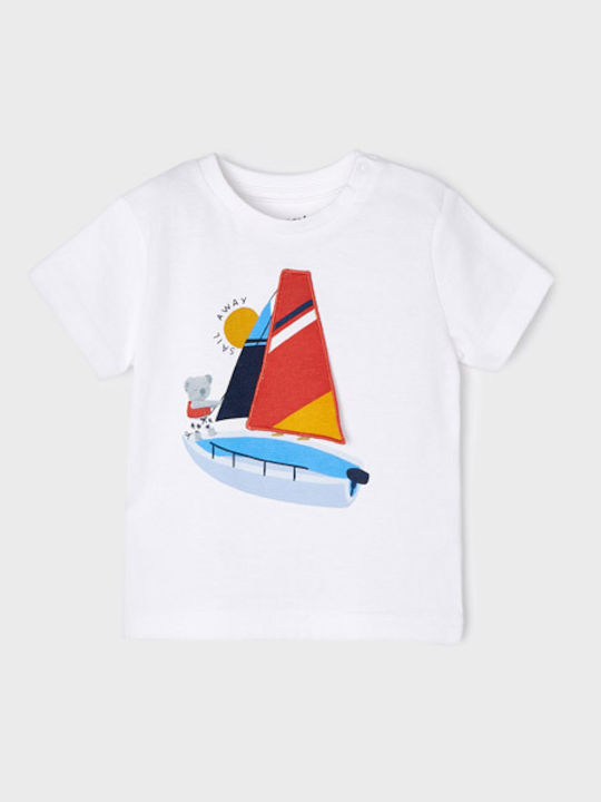 Παιδικό T-shirt Λευκό Sail Away