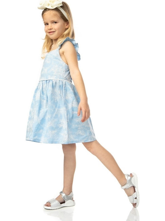 Children's Dress Sleeveless Light Blue