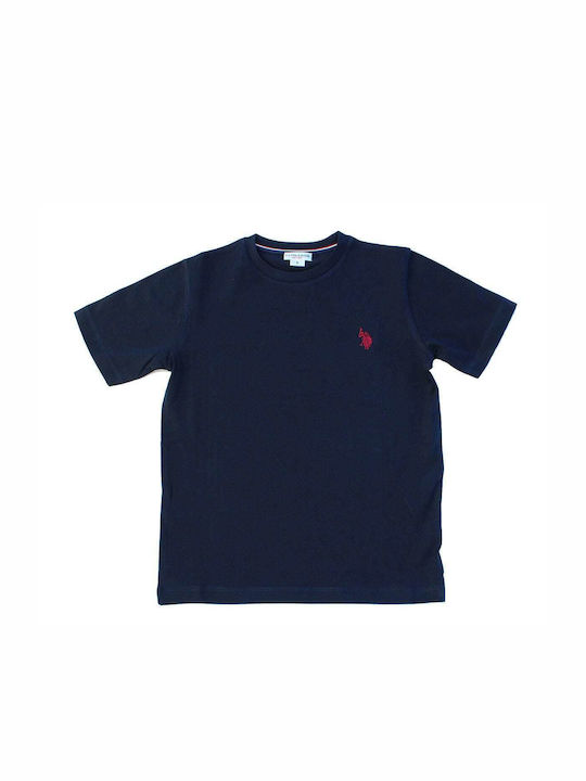 U.S. Polo Assn. Kinderpolo Kurzarm Blau