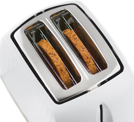 Russell Hobbs Honeycomb Φρυγανιέρα 2 Θέσεων 1500W Λευκή