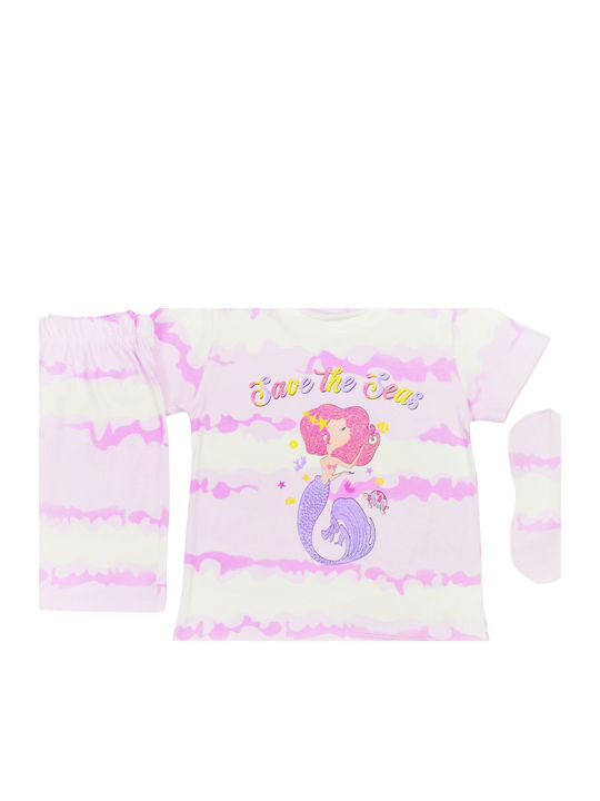 Evita Kids' Pajamas Summer Lilac Save The Seas Evita Kids' Pajamas Summer Lilac Save The Seas