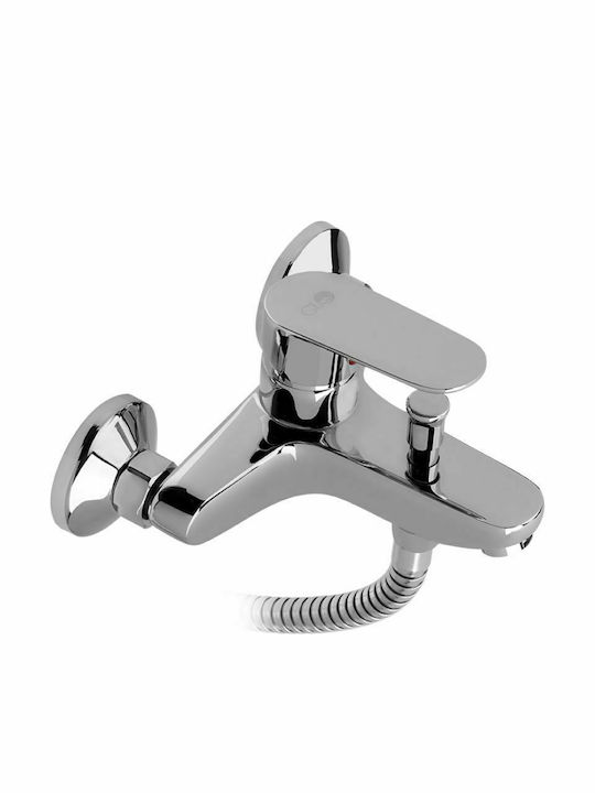 Gloria Lux Mischung Bade- / Duscharmatur Badewanne Komplettes Set Silber