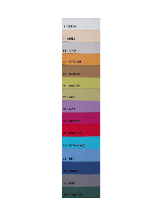 Viopros Vorhang mit Bleistiftfalten Lounette 22 Türkis 140x270cm
