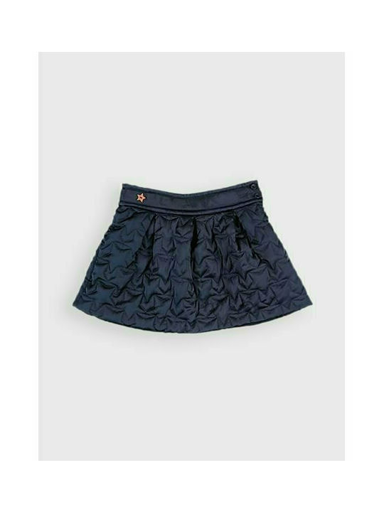 Boboli Kids Skirt Solid Navy Blue