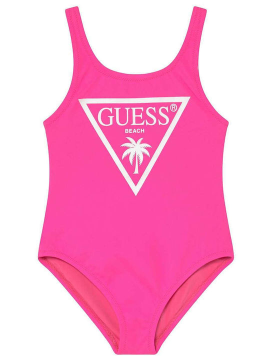 Guess Costum de baie pentru copii Întreg Roz
