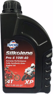 Fuchs Silkolene Pro 4 Plus Race Sintetic Ulei de motocicletă pentru motoare în patru timpi 10W-50 1lt