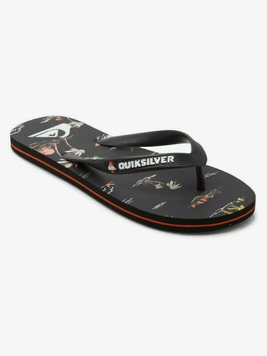 Quiksilver Molokai Island Breeze Flip Flops bărbați Negri