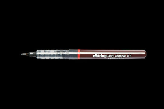 Rotring Tikky Graphic Маркер за Рисуване 0.7мм Черен