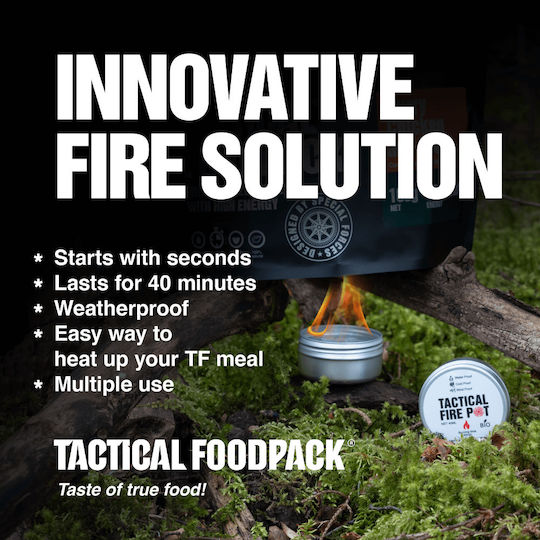 Tactical Foodpack Tactical Fire Pot Προσάναμμα Επιβίωσης 40ml