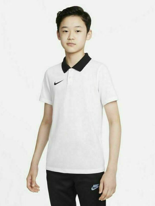 Nike Kids Polo Short Sleeve White Park 20