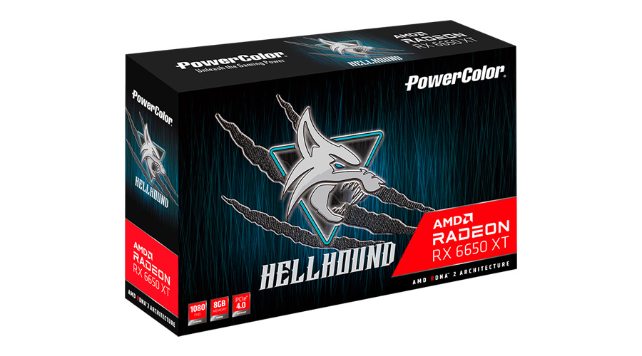 PowerColor Radeon RX 6650 XT 8GB GDDR6 Hellhound Carte Grafică