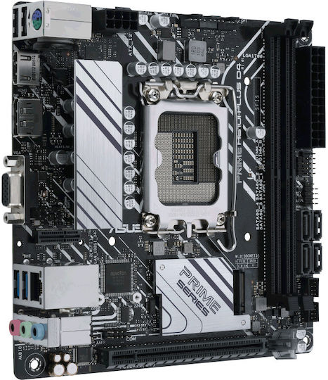 Asus Prime H610I-PLUS D4 Placă de bază Mini ITX cu Intel 1700 Socket
