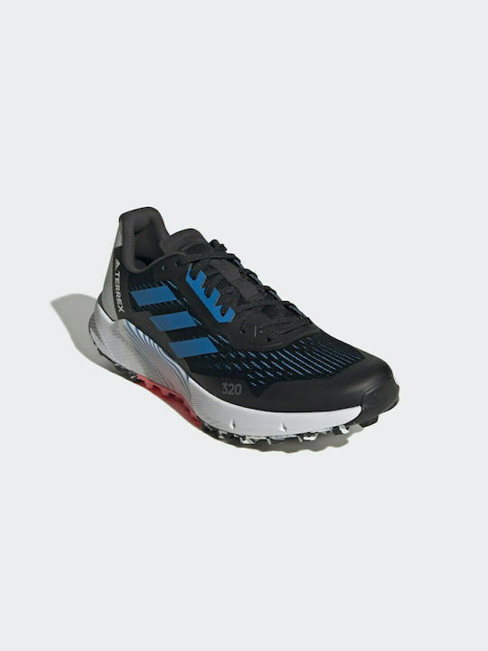 Adidas Terrex Agravic Flow 2.0 Ανδρικά Αθλητικά Παπούτσια Trail Running Core Black / Blue Rush / Turbo