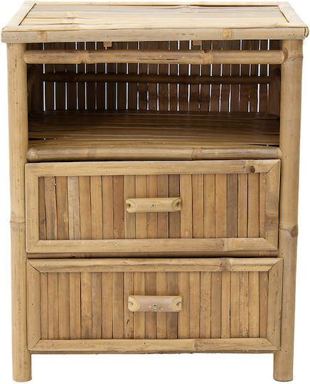 Ofra από Μπαμπού Μπεζ 56x46x69cm 141-000021 Ofra από Μπαμπού Μπεζ 56x46x69cm 141-000021