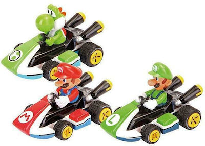 Carrera Σετ Αυτοκινητάκια Nintendo Mario Kart για 3+ Ετών Pull Back