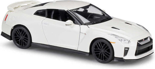 Bburago Αυτοκινητάκι Official Nissan GT-R White 1:24 για 3+ Ετών
