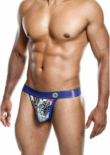 Male Basics Hipster-Tanga Blue