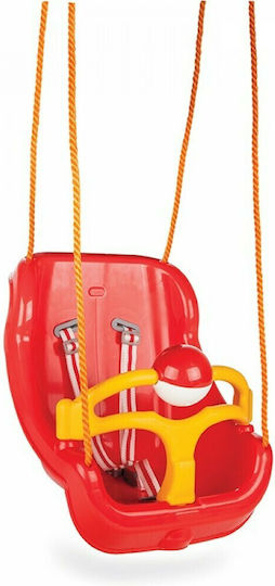 Pilsan Plastic with Protector and Seatbelt Swing 36x41cm for 1+ years Red
