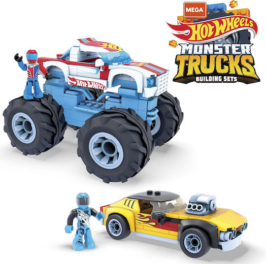Mega Bloks Τουβλάκια Hot Wheels Rodger Dodger & Hot Wheels Racing για 5+ Ετών 251τμχ