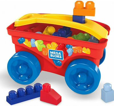 Mega Bloks Building Block Συρόμενο Βαγόνι for 1+ years 20pcs