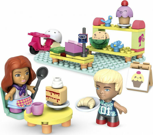 Mega Bloks Конструктори Barbie Захарница за 4+ Години 76 Бройки