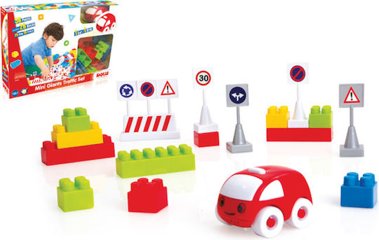 Dolu Τουβλάκια Mini Giants Traffic Set για 3+ Ετών 56τμχ