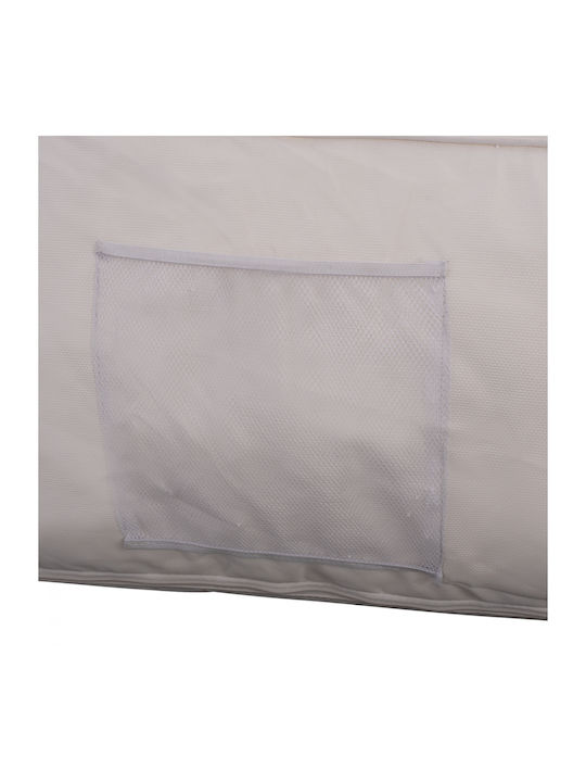Πουφ Ξαπλώστρα Αδιάβροχη Yamin Λευκό 140x140x60cm