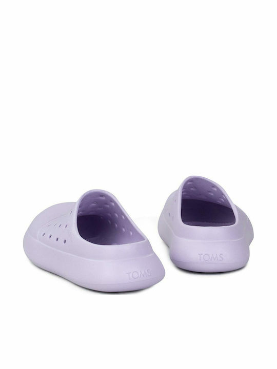 Toms Alpagrata Mule Molded Femei Anatomici Sabot Violet