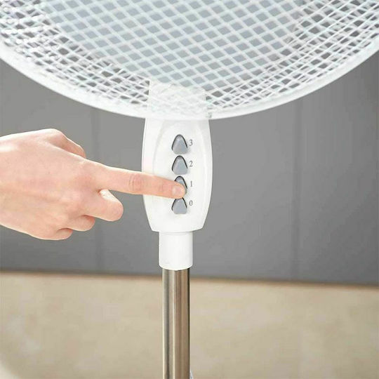 Black & Decker BXEFP40E Pedestal Fan 40W Fan Diameter 40cm White