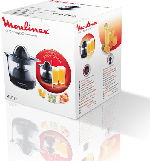 Moulinex Vitapress Storcător Electric 25W cu Capacitate 500ml Negru
