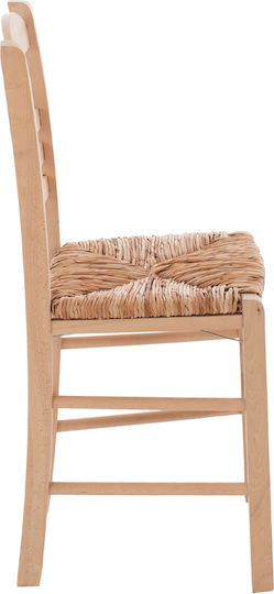 Jhett Καρέκλα Καφενείου Ξύλινη Μπεζ 40.5x43x88εκ.
