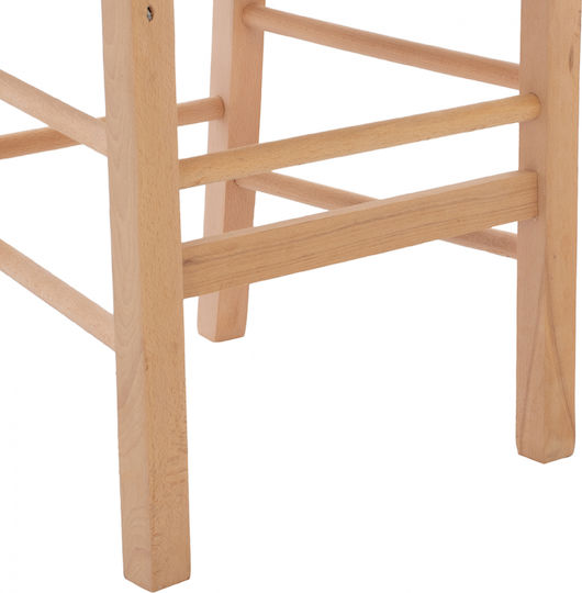 Jhett Καρέκλα Καφενείου Ξύλινη Μπεζ 40.5x43x88εκ.