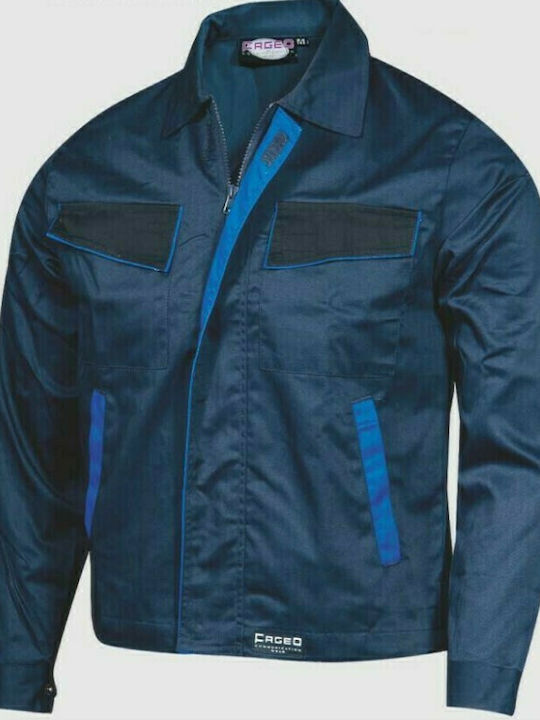 Fageo Arbeitsjacke Marineblau