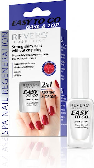 Revers Cosmetics Spa Nail Regeneration Easy To Go 2 in 1 Hardener 10ml