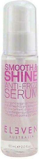 Eleven Australia Smooth & Shine Leave In Hair Serum for Anti-Frizz Smoothing 60ml