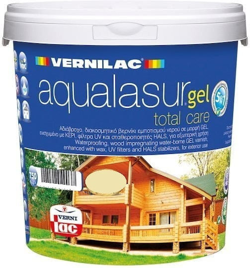 Vernilac Aqualasur Gel Пропитка 607 Кестен Сатен 750мл