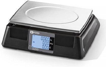 Elicom S300FM Ηλεκτρονική Ζυγαριά Λιανικής με Ικανότητα Ζύγισης 15kg και Ακρίβεια 5gr