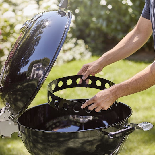Weber Master Touch SE E-5775 Stainless steel Charcoal Grill Kettle with Lid and Thermometer 57cmx57cm
