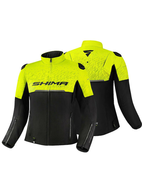 Shima Drift Lady Дамско Мотоциклетно яке Fluo Yellow