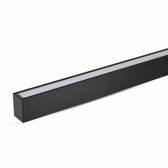 V-TAC LED Lumina liniară Lumină Plafon 40W Alb rece IP20 cu Intensitate Reglabilă L120xL3.5xÎ6.7cm