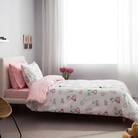 Vesta Home Set Single Kids Cindy White 170x260cm