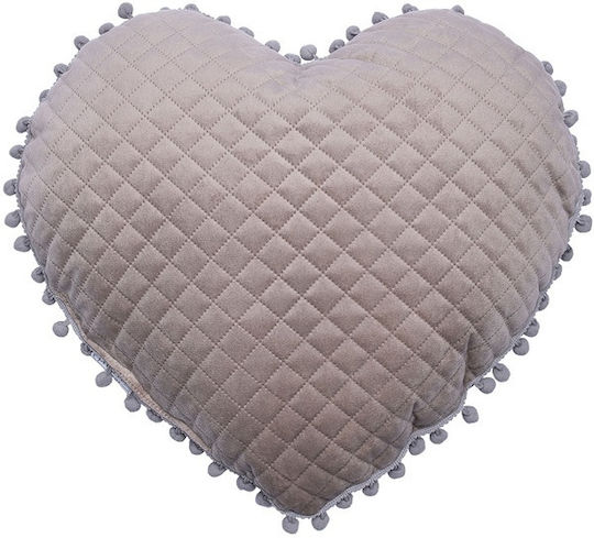 Palamaiki Crib Decorative Pillow Heart Pink 38x40cm