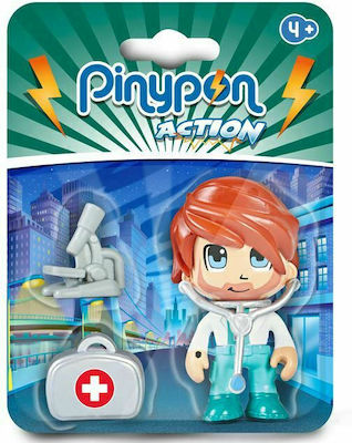 Giochi Preziosi Jucărie Miniatură Γιατρός Pinypon Doctor pentru 4+ Ani 7cm.