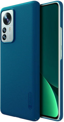 Nillkin Super Frosted Coperta din spate Plastic Peacock Blue (Xiaomi 12 Pro)