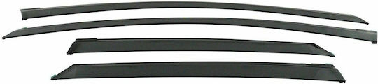 Set of Windbreakers Front and Rear Car for Toyota Auris 4pcs