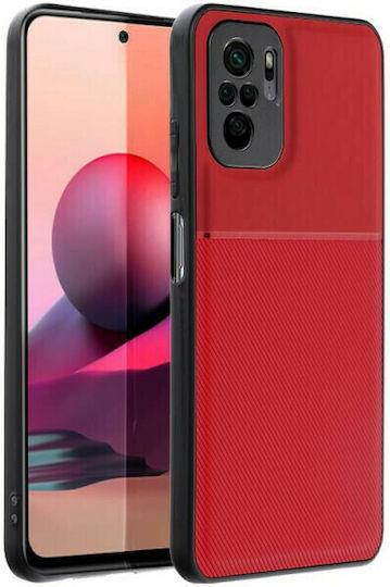 Forcell Noble Back Cover Σιλικόνης Κόκκινο (Redmi Note 11 Pro)
