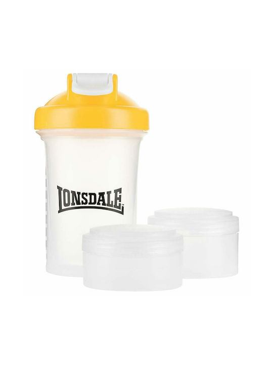 Lonsdale Ult Shaker Πρωτεΐνης 450ml Πλαστικό Διάφανο